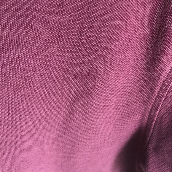 Men’s J.Crew, short sleeved Polo, maroon - Picture 7 of 7